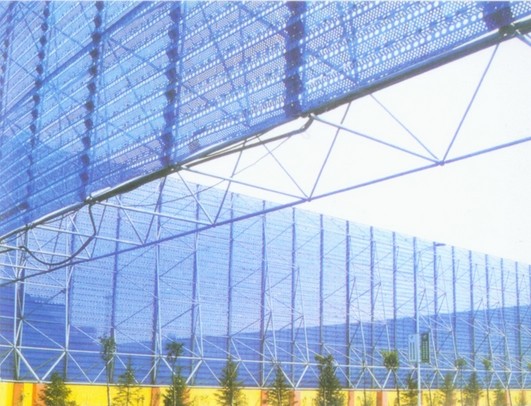 郑州环保扫风墙网架工程